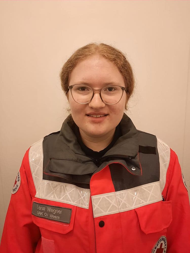 Lena Wagner, Beisitzerin des DRK Ortsvereins Weeze